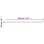 Tela de cenefa de toldo de repuesto rayas crema 6 m de vidaXL, Toldos - Ref: Foro24-367755, Precio: 16,49 €, Descuento: %