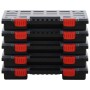 Cajas de accesorios 5 unidades polipropileno 34,5x25x5 cm de vidaXL, Cajas de herramientas - Ref: Foro24-152094, Precio: 49,4...