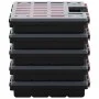 Cajas de accesorios 5 unidades polipropileno 34,5x25x5 cm by vidaXL, Toolboxes - Ref: Foro24-152094, Price: 45,34 €, Discount: %