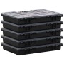 Cajas de accesorios 5 unidades polipropileno 34,5x25x5 cm de vidaXL, Cajas de herramientas - Ref: Foro24-152094, Precio: 49,4...