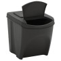 Cubos de basura apilables 3 uds polipropileno gris 75 L de vidaXL, Cubos de la basura y papeleras - Ref: Foro24-152198, Preci...
