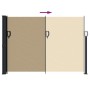 Toldo lateral retráctil beige 140x300 cm de vidaXL, Sombrillas - Ref: Foro24-4004300, Precio: 104,79 €, Descuento: %