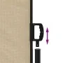 Toldo lateral retráctil beige 200x500 cm de vidaXL, Sombrillas - Ref: Foro24-4004465, Precio: 136,19 €, Descuento: %