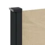 Toldo lateral retráctil beige 200x500 cm de vidaXL, Sombrillas - Ref: Foro24-4004465, Precio: 136,19 €, Descuento: %