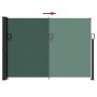 Toldo lateral retráctil verde oscuro 140x500 cm de vidaXL, Sombrillas - Ref: Foro24-4004425, Precio: 109,25 €, Descuento: %