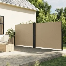 Toldo lateral retráctil beige 160x600 cm de vidaXL, Sombrillas - Ref: Foro24-4004630, Precio: 128,49 €, Descuento: %