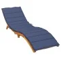 Cojín para tumbona tela Oxford azul marino de vidaXL, Cojines para sillas y sofás - Ref: Foro24-378774, Precio: 40,74 €, Desc...