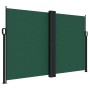 Toldo lateral retráctil verde oscuro 160x1000 cm de vidaXL, Sombrillas - Ref: Foro24-4004740, Precio: 150,12 €, Descuento: %