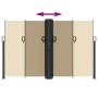 Toldo lateral retráctil beige 160x1000 cm de vidaXL, Sombrillas - Ref: Foro24-4004735, Precio: 149,99 €, Descuento: %