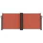 Toldo lateral retráctil terracota 100x1000 cm de vidaXL, Sombrillas - Ref: Foro24-4004693, Precio: 110,22 €, Descuento: %