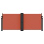 Toldo lateral retráctil terracota 100x1000 cm de vidaXL, Sombrillas - Ref: Foro24-4004693, Precio: 112,02 €, Descuento: %