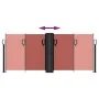Toldo lateral retráctil terracota 100x1000 cm de vidaXL, Sombrillas - Ref: Foro24-4004693, Precio: 110,22 €, Descuento: %
