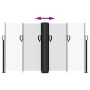 Toldo lateral retráctil blanco 140x1000 cm de vidaXL, Sombrillas - Ref: Foro24-4004721, Precio: 129,60 €, Descuento: %