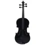 Juego completo de violín con arco y mentonera negro 4/4 de vidaXL, Violines - Ref: Foro24-70143, Precio: 71,20 €, Descuento: %