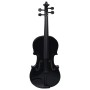 Juego completo de violín con arco y mentonera negro 4/4 de vidaXL, Violines - Ref: Foro24-70143, Precio: 72,37 €, Descuento: %