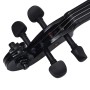 Juego completo de violín con arco y mentonera negro 4/4 de vidaXL, Violines - Ref: Foro24-70143, Precio: 72,37 €, Descuento: %