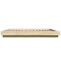 Estructura cama con luces LED madera roble Sonoma 150x200 cm de vidaXL, Camas y somieres - Ref: Foro24-3281093, Precio: 181,6...