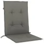 Cojines para silla respaldo bajo 6 ud tela gris oscuro melange de vidaXL, Cojines para sillas y sofás - Ref: Foro24-4002450, ...