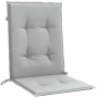 Cojines para silla respaldo bajo 4 ud tela gris claro melange de vidaXL, Cojines para sillas y sofás - Ref: Foro24-4002446, P...