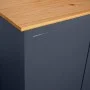 Armario de 3 puertas Hill Range madera pino gris 127x50x170cm de vidaXL, Armarios roperos - Ref: Foro24-288953, Precio: 356,3...