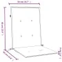 Cojines silla respaldo bajo 6 ud tela rojo melange 100x50x4 cm de vidaXL, Cojines para sillas y sofás - Ref: Foro24-4002465, ...