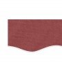 Tela de cenefa de toldo de repuesto rayas burdeos 3,5 m de vidaXL, Toldos - Ref: Foro24-367775, Precio: 13,96 €, Descuento: %