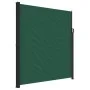 Toldo lateral retráctil verde oscuro 220x500 cm de vidaXL, Sombrillas - Ref: Foro24-4004485, Precio: 148,54 €, Descuento: %