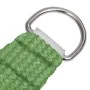 HDPE sail awning light green 160 g/m² 2.5x4.5 m by vidaXL, Umbrellas - Ref: Foro24-311290, Price: 31,42 €, Discount: %