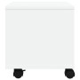 Soporte para impresora con ruedas blanco 41x32x34,5 cm de vidaXL, Soportes para impresoras - Ref: Foro24-840611, Precio: 39,4...