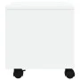 Soporte para impresora con ruedas blanco 41x32x34,5 cm de vidaXL, Soportes para impresoras - Ref: Foro24-840611, Precio: 38,8...