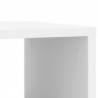 Mesa auxiliar con ruedas madera ingeniería blanco 50x30x55 cm de vidaXL, Mesas auxiliares - Ref: Foro24-840569, Precio: 42,63...