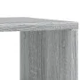 Sonoma gray engineering wood wheels side table 50x30x55 cm by vidaXL, Side tables - Ref: Foro24-840574, Price: 41,89 €, Disco...