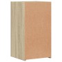 Mesitas noche 2 uds madera ingeniería roble Sonoma 35x34x65 cm de vidaXL, Mesitas de noche - Ref: Foro24-840581, Precio: 64,2...