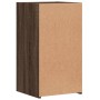 Mesita de noche madera de ingeniería marrón roble 35x34x65 cm de vidaXL, Mesitas de noche - Ref: Foro24-840588, Precio: 46,49...