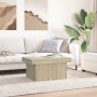 Mesa de centro madera de ingeniería roble Sonoma 80x55x40 cm de vidaXL, Mesas de centro - Ref: Foro24-840865, Precio: 61,76 €...