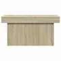 Mesa de centro madera de ingeniería roble Sonoma 80x55x40 cm de vidaXL, Mesas de centro - Ref: Foro24-840865, Precio: 61,76 €...