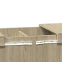 Mesa de centro madera de ingeniería roble Sonoma 80x55x40 cm de vidaXL, Mesas de centro - Ref: Foro24-840865, Precio: 61,76 €...