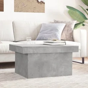 Mesa de centro madera de ingeniería gris hormigón 100x55x40 cm de vidaXL, Mesas de centro - Ref: Foro24-840873, Precio: 73,46...
