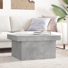 Mesa de centro madera de ingeniería gris hormigón 100x55x40 cm de vidaXL, Mesas de centro - Ref: Foro24-840873, Precio: 74,37...