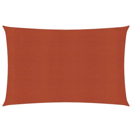 Toldo de vela HDPE terracota 160 g/m² 2x3,5 m de vidaXL, Sombrillas - Ref: Foro24-311338, Precio: 24,83 €, Descuento: %