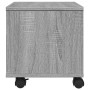 Soporte para impresora con ruedas gris Sonoma 41x32x34,5 cm de vidaXL, Soportes para impresoras - Ref: Foro24-840616, Precio:...