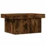 Mesa de centro madera de ingeniería roble ahumado 100x55x40 cm by vidaXL, Coffee table - Ref: Foro24-840874, Price: 73,58 €, ...