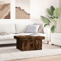 Mesa de centro madera de ingeniería roble ahumado 100x55x40 cm de vidaXL, Mesas de centro - Ref: Foro24-840874, Precio: 74,45...
