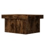 Mesa de centro madera de ingeniería roble ahumado 100x55x40 cm de vidaXL, Mesas de centro - Ref: Foro24-840874, Precio: 74,45...