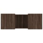 Mesa de centro madera de ingeniería marrón roble 100x55x40 cm de vidaXL, Mesas de centro - Ref: Foro24-840876, Precio: 83,53 ...