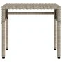 Tumbona con capota y mesa ratán sintético gris claro von vidaXL, Liegen - Ref: Foro24-368202, Preis: 211,76 €, Rabatt: %