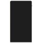 Mesita de noche madera de ingeniería negro 35x34x65 cm de vidaXL, Mesitas de noche - Ref: Foro24-840578, Precio: 46,52 €, Des...