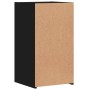 Mesita de noche madera de ingeniería negro 35x34x65 cm de vidaXL, Mesitas de noche - Ref: Foro24-840578, Precio: 46,52 €, Des...