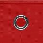 Cajas de almacenaje 10 uds tela rojo 32x32x32 cm de vidaXL, Cestas para almacenaje - Ref: Foro24-288363, Precio: 47,89 €, Des...