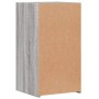 Mesita de noche madera de ingeniería gris Sonoma 35x34x65 cm de vidaXL, Mesitas de noche - Ref: Foro24-840586, Precio: 50,90 ...